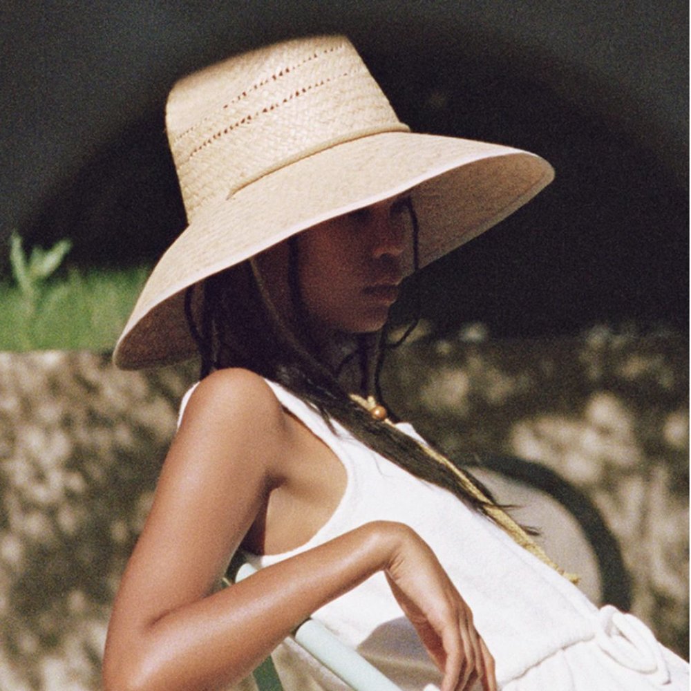 Lack of Color Straw Vista Hat in Natural Size Medium